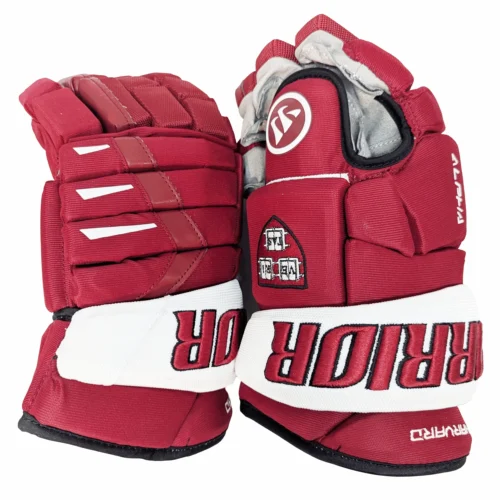 Warrior Alpha DX Pro - Pro Stock Glove (Crimson/White)