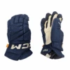 CCM HGJS - NHL Pro Stock Glove - Columbus Blue Jackets Alternate (Navy/Cream) 2 CCM HGJS - NHL Pro Stock Glove - Columbus Blue Jackets Alternate (Navy/Cream) -Hockey Stick Market CBJ31