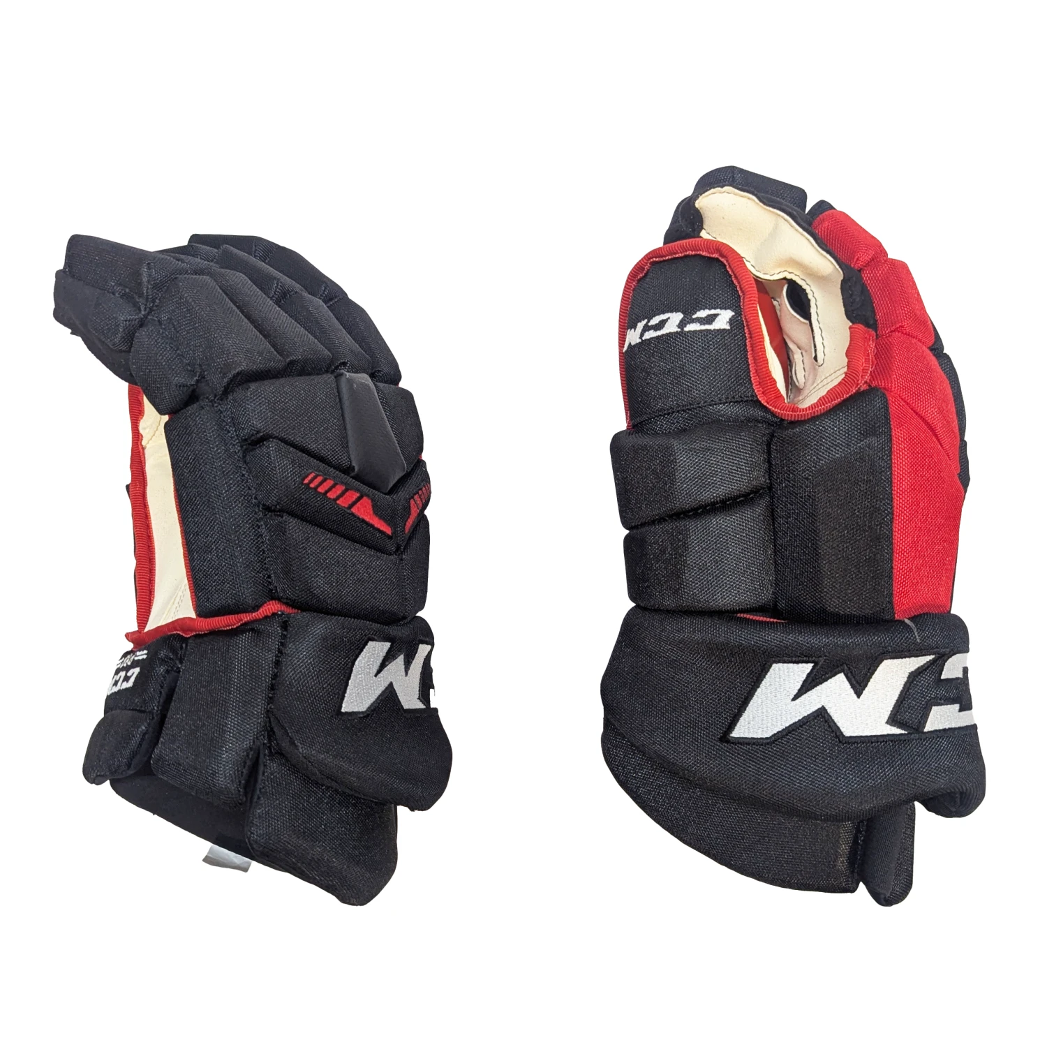CCM HGTK - NHL Pro Stock Glove - Chicago Blackhawks (Black/Red) 2 CCM HGTK - NHL Pro Stock Glove - Chicago Blackhawks (Black/Red) - Image 2