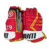 Warrior Alpha DX - NHL Pro Stock Glove - Daniil Miromanov (Red/Yellow) -Hockey Stick Market DXMiro3