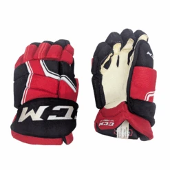 CCM HGQL - NHL Pro Stock Glove - New Jersey Devils (Red/Black)