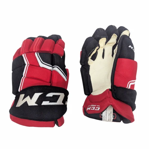 CCM HGQL - NHL Pro Stock Glove - New Jersey Devils (Red/Black)
