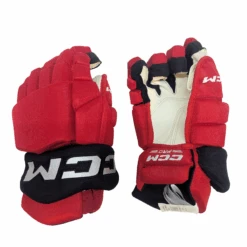 CCM HGTKPP - NHL Pro Stock Glove - New Jersey Devils (Red/Black)