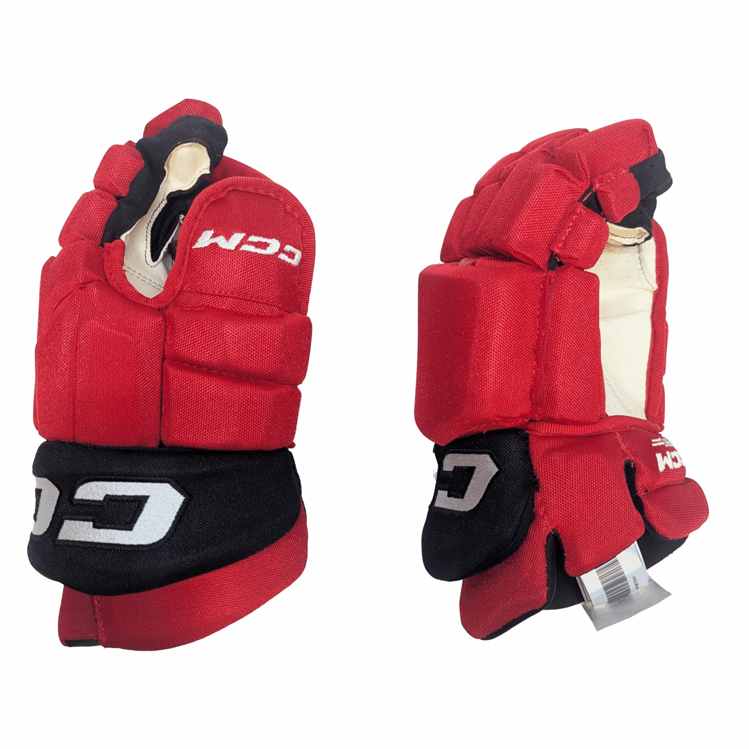 CCM HGTKPP - NHL Pro Stock Glove - New Jersey Devils (Red/Black) 2 CCM HGTKPP - NHL Pro Stock Glove - New Jersey Devils (Red/Black) - Image 2