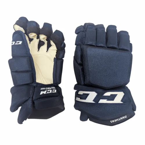 CCM HGTKPP - NHL Pro Stock Glove - Florida Panthers (Navy)