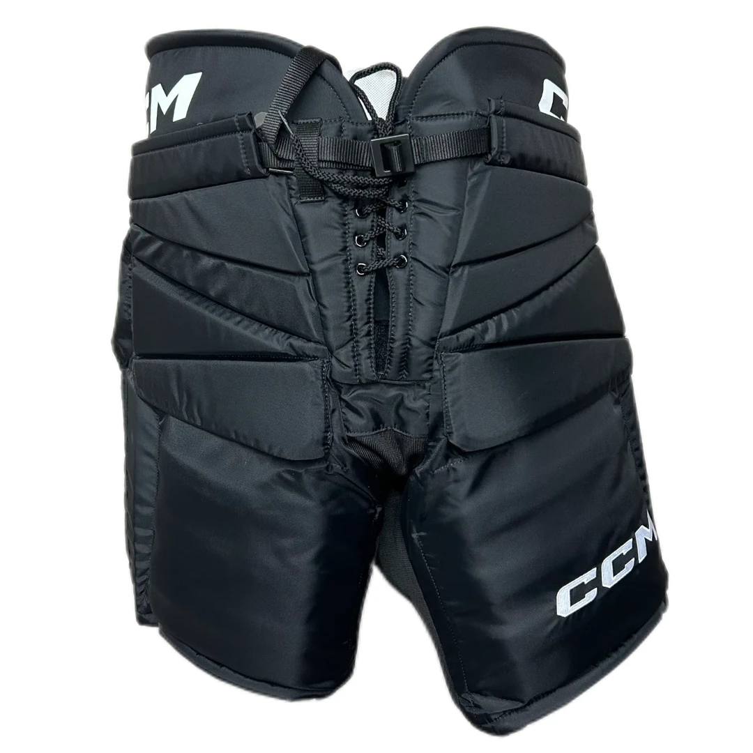 CCM HPG12A - Pro Stock Hockey Goalie Pants (Black) 1 CCM HPG12A - Pro Stock Hockey Goalie Pants (Black)