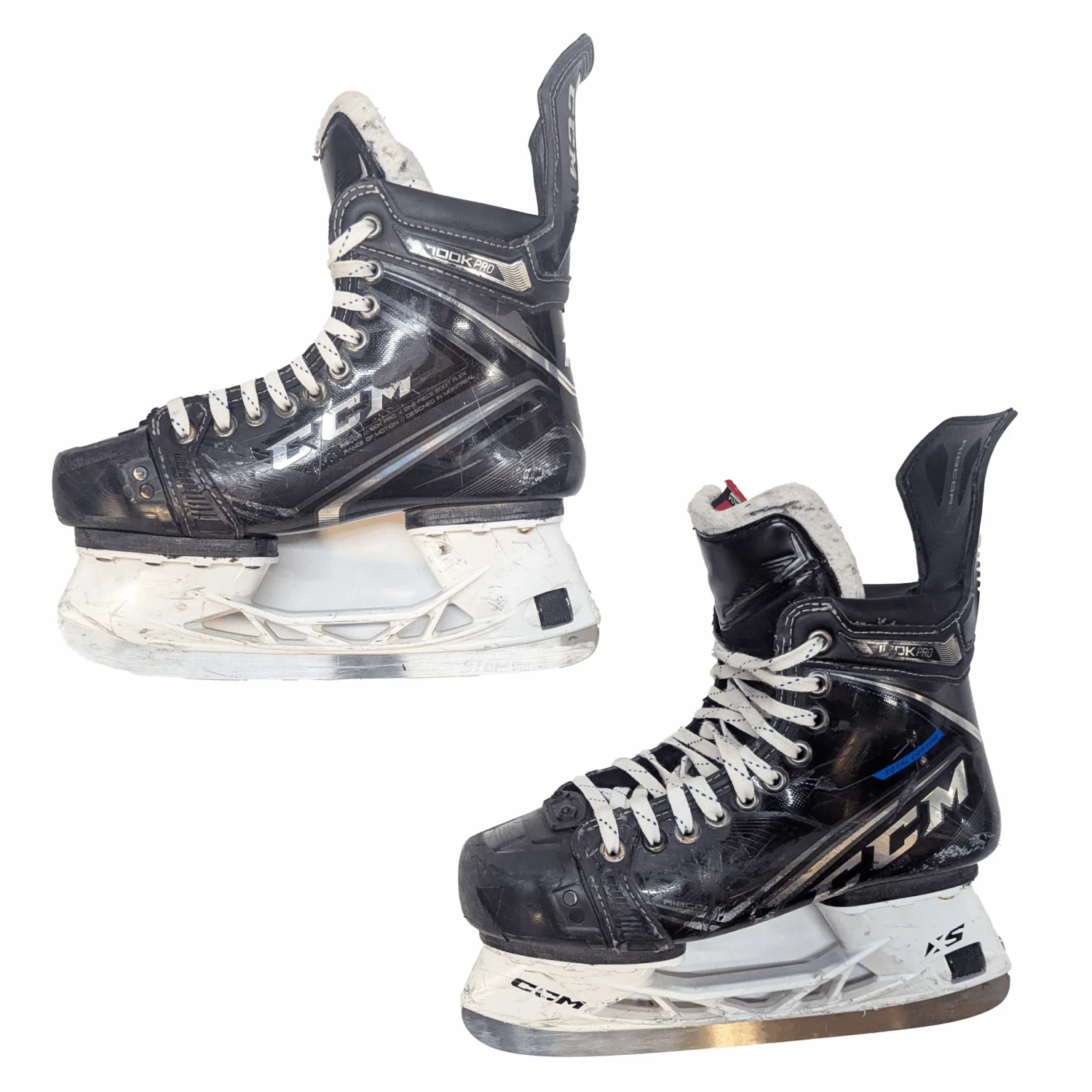 CCM Ribcor 100k Pro - Used NCAA Pro Stock Hockey Skates - Size 6.75D 3 CCM Ribcor 100k Pro - Used NCAA Pro Stock Hockey Skates - Size 6.75D - Image 3