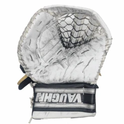 Vaughn V6 2000 Pro - Used Pro Stock Goalie Glove Full Right (White/Black)
