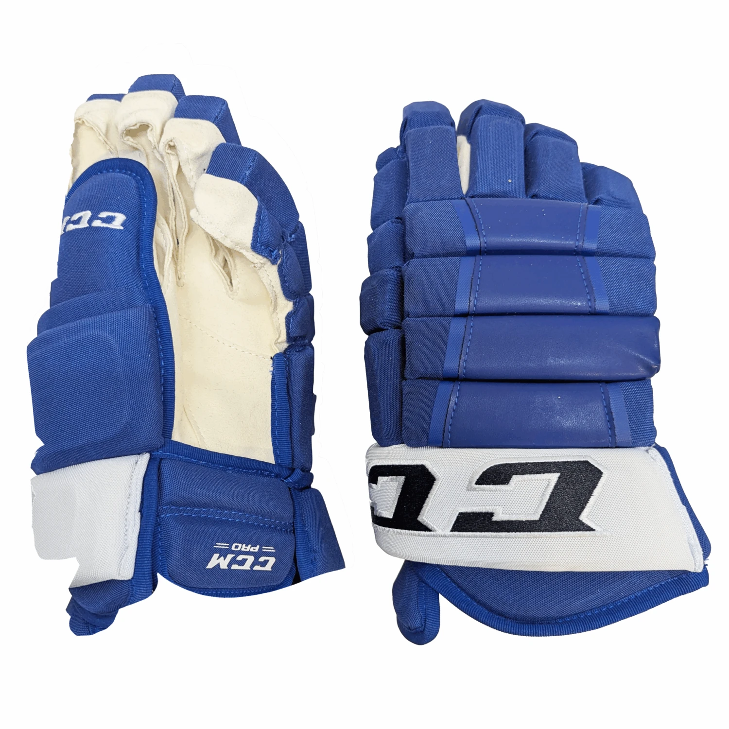 CCM HG97XP - AHL Pro Stock Glove (Blue/White) 1 CCM HG97XP - AHL Pro Stock Glove (Blue/White)