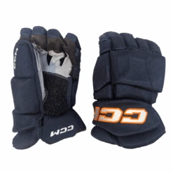 CCM HGJSPP - WHL Pro Stock Glove (Navy/Orange)