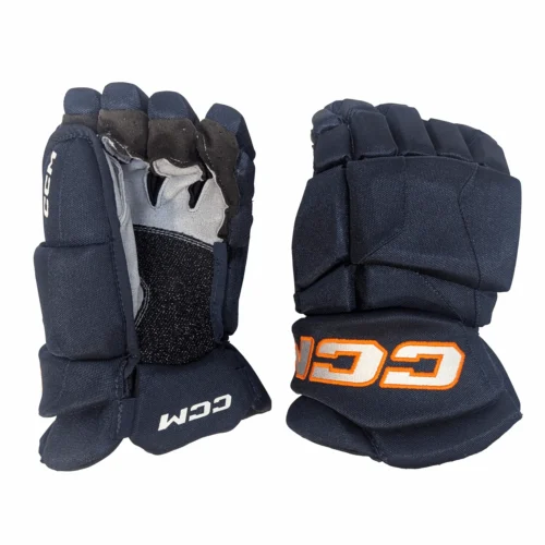CCM HGJSPP - WHL Pro Stock Glove (Navy/Orange)