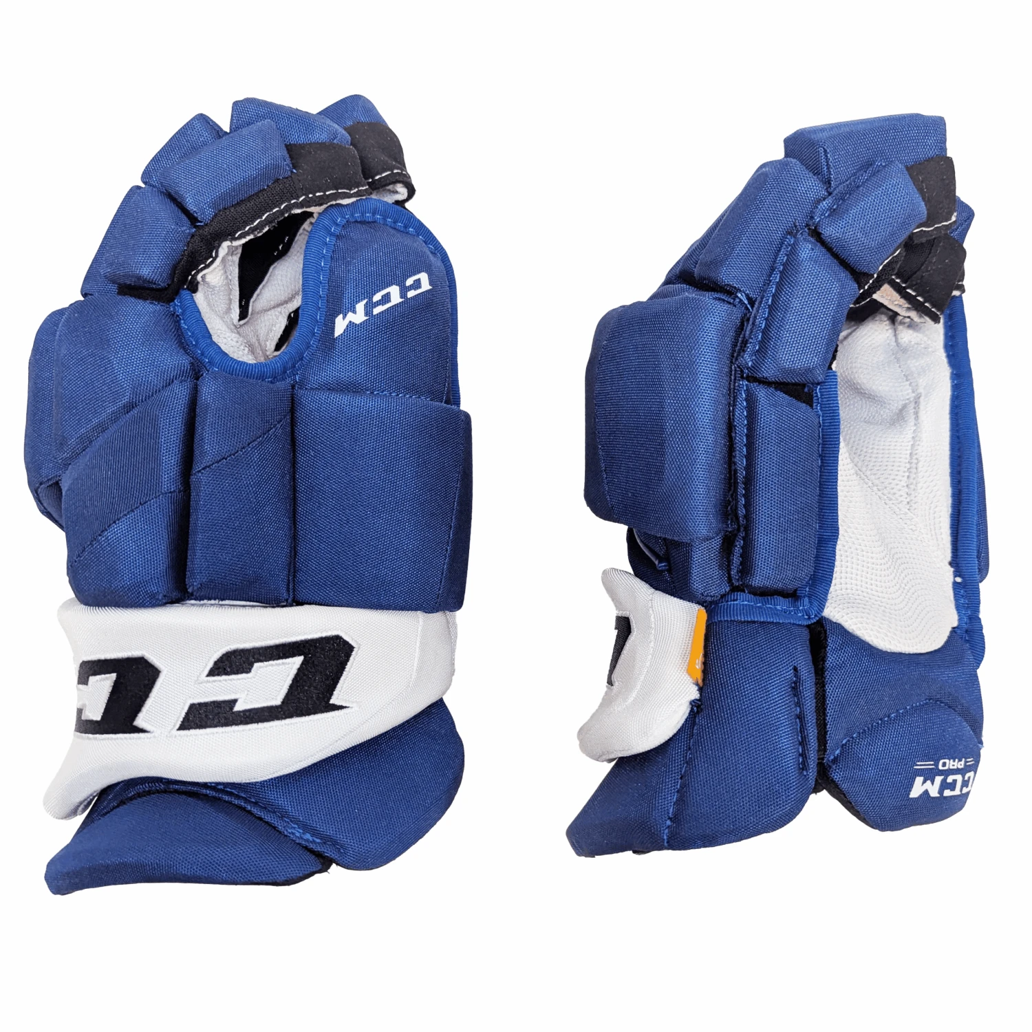 CCM HGJSPP - NHL Pro Stock Glove - Tampa Bay Lightning (Blue/White) 2 CCM HGJSPP - NHL Pro Stock Glove - Tampa Bay Lightning (Blue/White) - Image 2