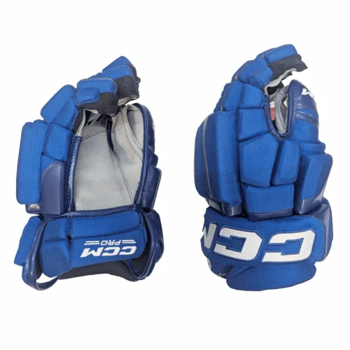 CCM HGCLPP - NHL Pro Stock Glove - Matthew Highmore (Royal Blue) -Hockey Stick Market Highmore1 97a17111 acc2 45ab a1f5 dbeb8dd3993c scaled