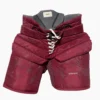 Bauer - NCAA Used Pro Stock Goalie Pants (Maroon) 3 Bauer - NCAA Used Pro Stock Goalie Pants (Maroon) -Hockey Stick Market IMG 2159 scaled