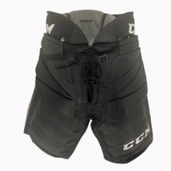 CCM HPG12A - OHL Pro Stock Hockey Goalie Pants (Black/Burgundy)