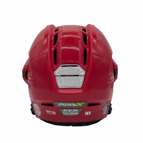 CCM Super Tacks X - Hockey Helmet (Red) 5 CCM Super Tacks X - Hockey Helmet (Red) -Hockey Stick Market IMG 2934 529f0817 235f 405c bcb7 f3d4f0c1141c scaled