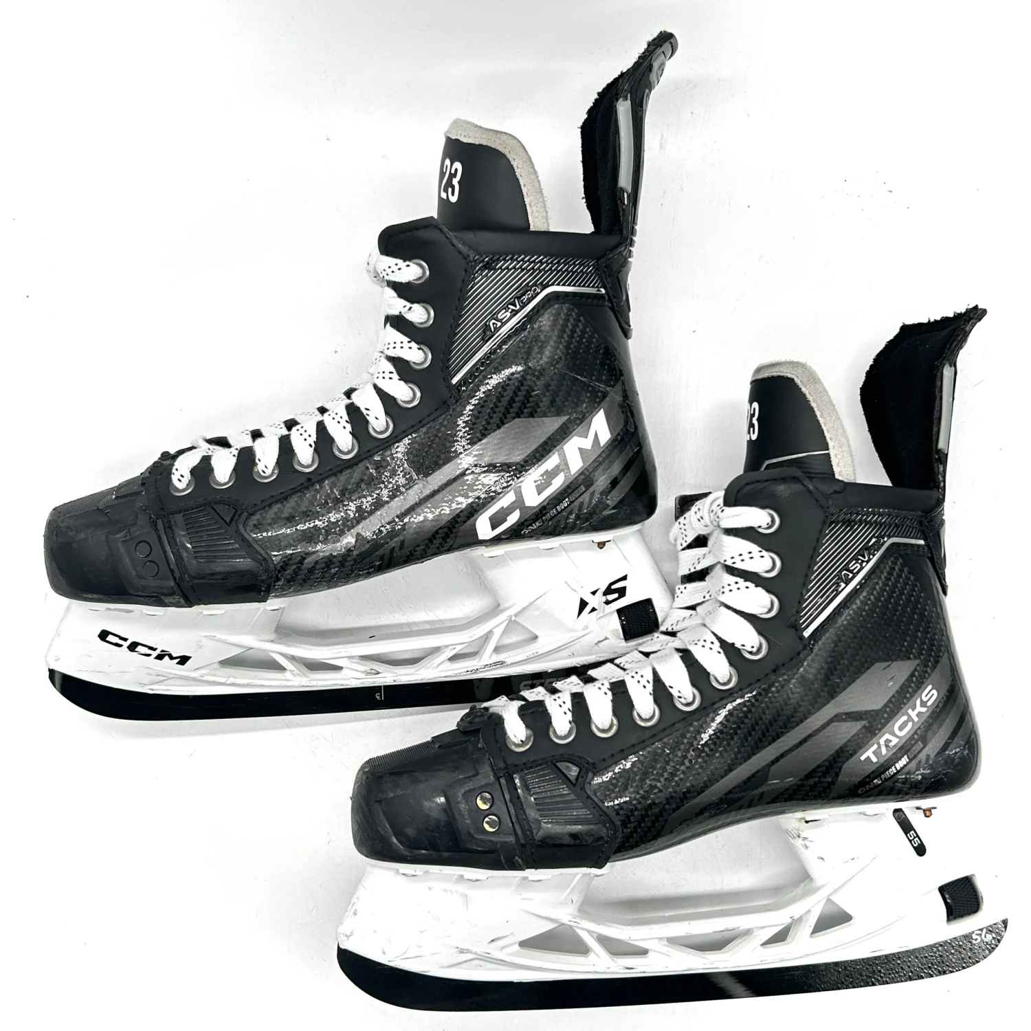 CCM Tacks AS-V Pro - Used Pro Stock Skates - Size 9 2 CCM Tacks AS-V Pro - Used Pro Stock Skates - Size 9 - Image 2
