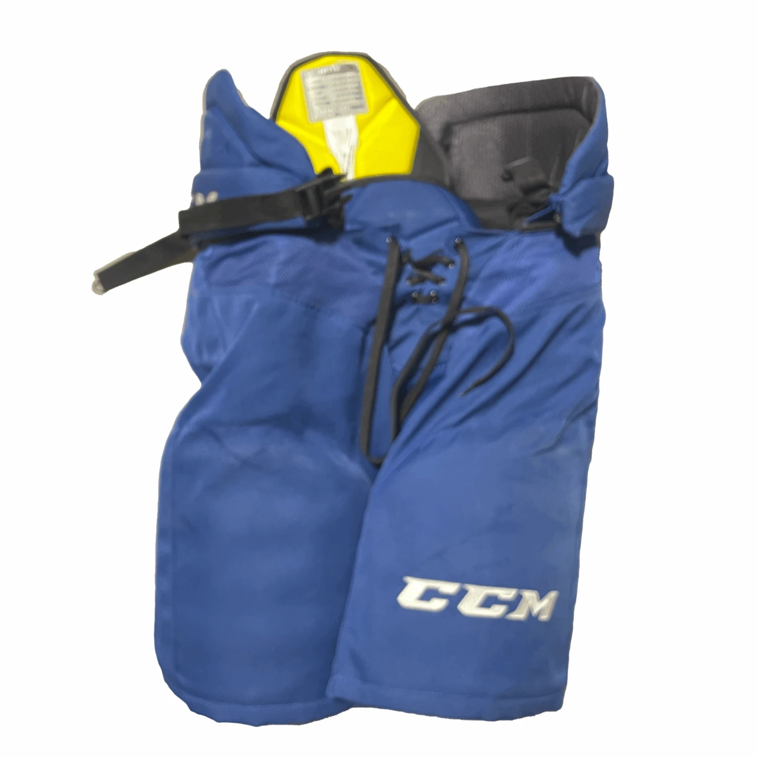 CCM HPTK - Used Pro Stock Hockey Pants (Blue) 1 CCM HPTK - Used Pro Stock Hockey Pants (Blue)