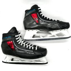 TRUE Pro Custom - Used NHL Pro Stock Goalie Skates - Pyotr Kochetkov - Size 11 -Hockey Stick Market IMG 3585