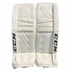 CCM Extreme Flex 5.5 - New Goalie Pad Set - Junior (White)