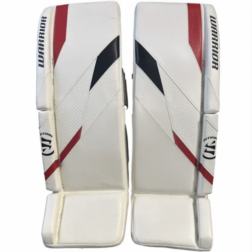 Warrior RG7 Pro - New Goalie Pad Set (White/Red/Black)
