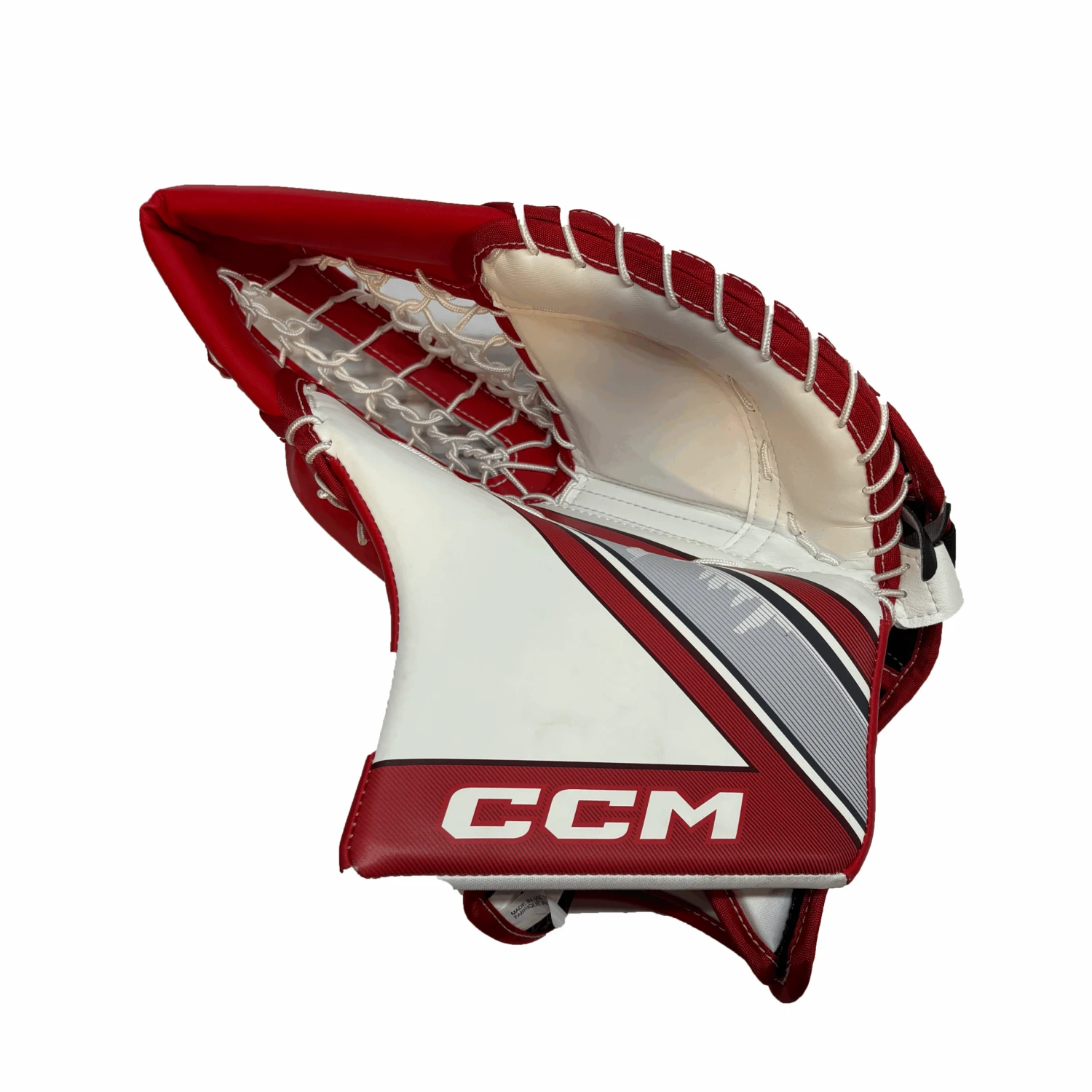 CCM Extreme Flex 6 - New Pro Stock Goalie Glove (White/Red) 1 CCM Extreme Flex 6 - New Pro Stock Goalie Glove (White/Red)