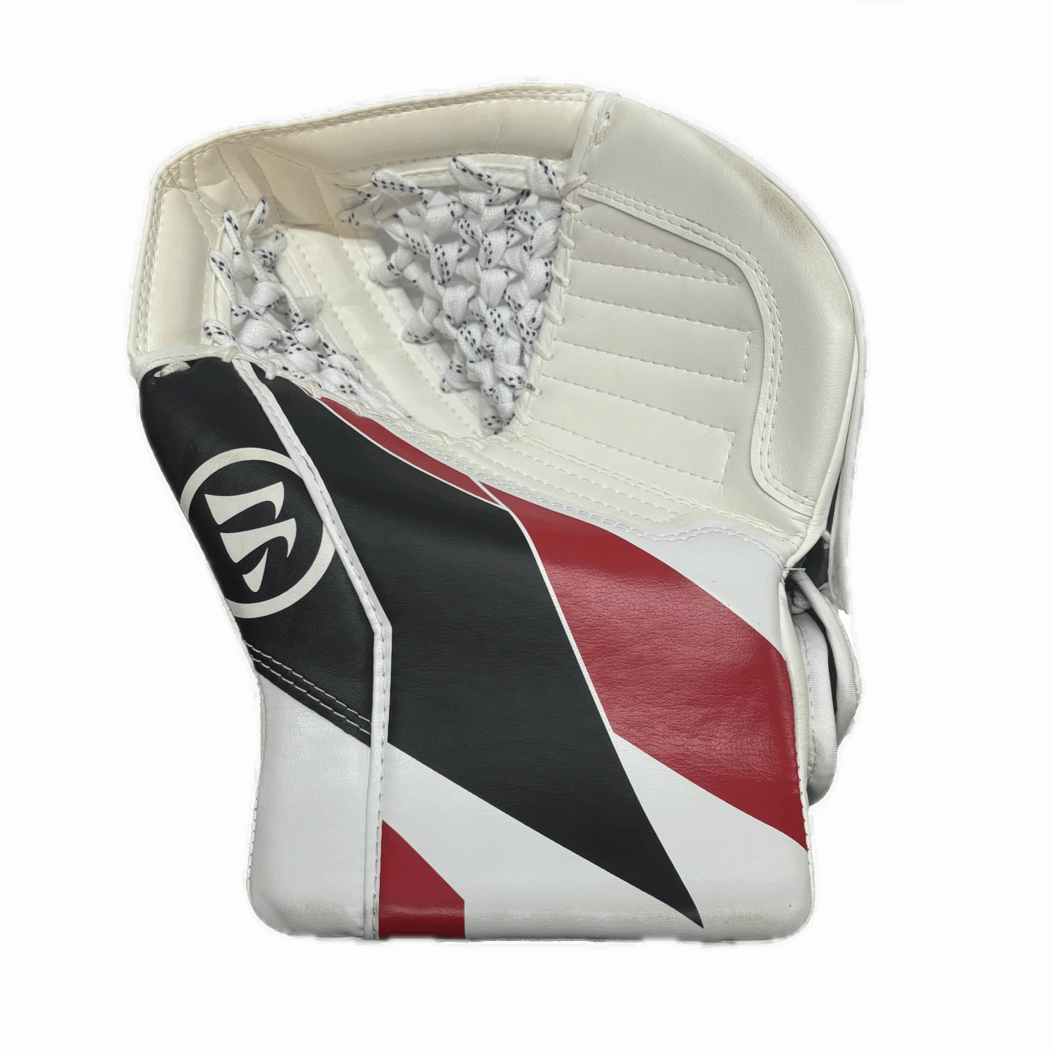 Warrior RG7 - New Goalie Blocker - Junior (White/Black/Red) 1 Warrior RG7 - New Goalie Blocker - Junior (White/Black/Red)