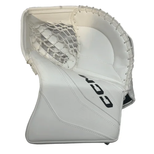 CCM Extreme Flex 6.5 - New Goalie Trapper - Senior (White)