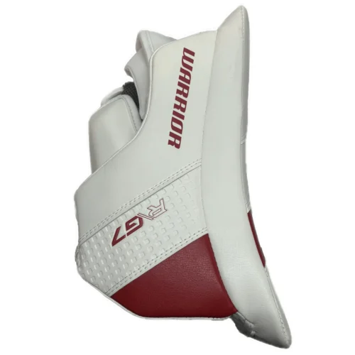 Warrior RG7 Pro - New Goalie Blocker - Intermediate (White/Red) -Hockey Stick Market IMG 4111 scaled