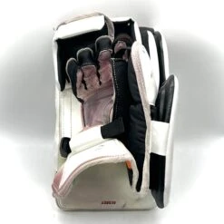 CCM Extreme Flex 6 - Used Pro Stock Goalie Blocker (White/Black/Red) 3 CCM Extreme Flex 6 - Used Pro Stock Goalie Blocker (White/Black/Red) -Hockey Stick Market IMG 4174