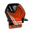 Vaughn Velocity VE8 - Used Pro Stock Goalie Glove (Orange/Black/White) 7 Vaughn Velocity VE8 - Used Pro Stock Goalie Glove (Orange/Black/White) -Hockey Stick Market IMG 4179 scaled