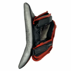 Vaughn Velocity VE8 Pro Carbon - Used Pro Stock Goalie Blocker (Orange/Black/Silver) -Hockey Stick Market IMG 4186