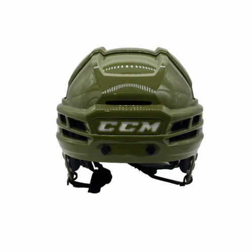 CCM Super Tacks X - Hockey Helmet (Olive Green)