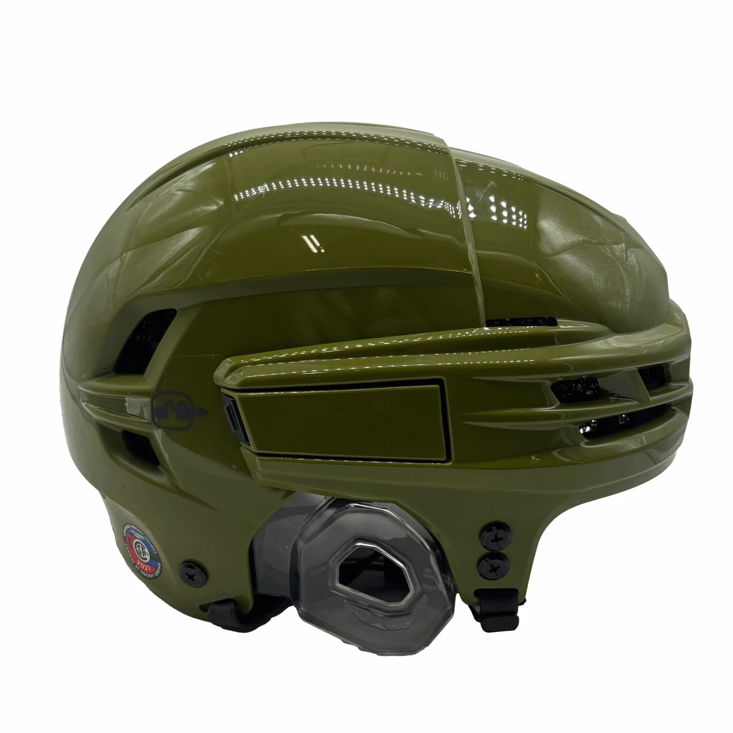 CCM Super Tacks X - Hockey Helmet (Olive Green) 2 CCM Super Tacks X - Hockey Helmet (Olive Green) - Image 2