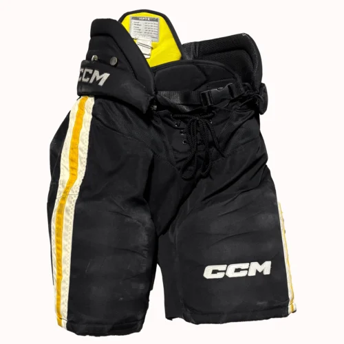 CCM HPTK - Used Pro Stock Hockey Pants (Black/Yellow/White)