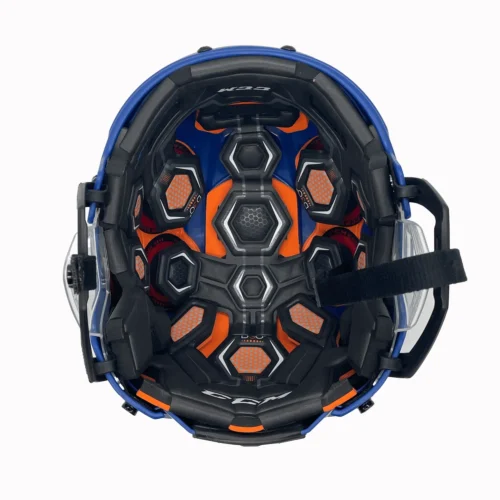 CCM Tacks 710 - Hockey Helmet (Matte Blue) 7 CCM Tacks 710 - Hockey Helmet (Matte Blue) -Hockey Stick Market IMG 5490 scaled