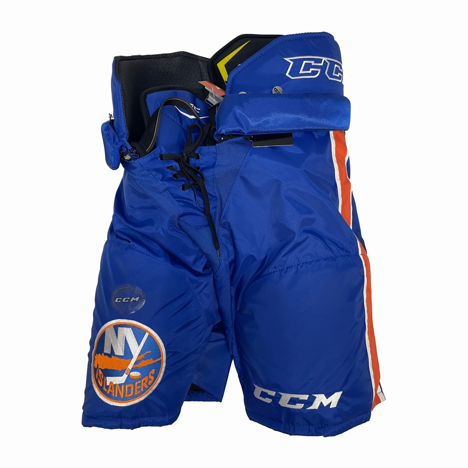 CCM HP65C - Team Stock Hockey Pants - New York Islanders (Blue/Orange/White) 1 CCM HP65C - Team Stock Hockey Pants - New York Islanders (Blue/Orange/White)