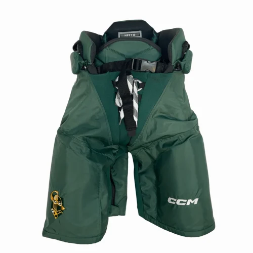 CCM HPFTW - Women's NCAA Pro Stock Hockey Pant (Green/Yellow/White)