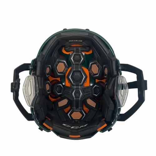 CCM Tacks 710 - Hockey Helmet (Dark Green) -Hockey Stick Market IMG 6088 scaled