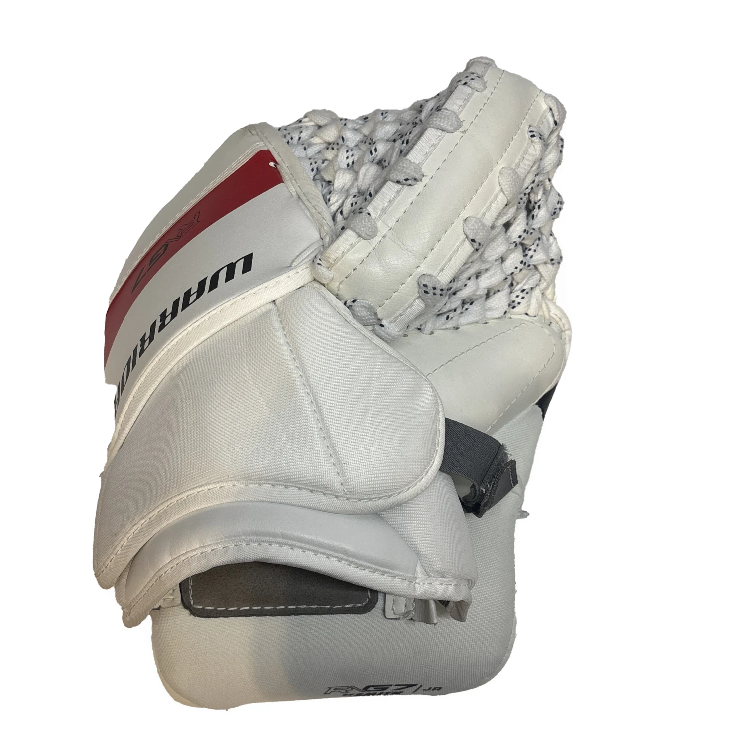 Warrior RG7 - New Goalie Blocker - Junior (White/Black/Red) 2 Warrior RG7 - New Goalie Blocker - Junior (White/Black/Red) - Image 2
