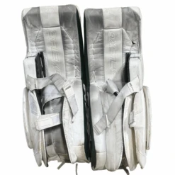 CCM Extreme Flex 6 - Used Pro Stock Goalie Pads (White/Green) 7 CCM Extreme Flex 6 - Used Pro Stock Goalie Pads (White/Green) -Hockey Stick Market Image 20250317 160441 225 transparent Craiyon