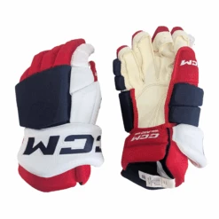 CCM HGTKPP - NHL Pro Stock Glove - Jets Heritage Classic (Navy/Red/White)