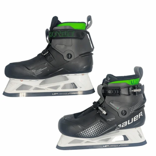 Bauer Konekt - AHL Used Pro Stock Goalie Skates - Size 10 -Hockey Stick Market Kon1 scaled