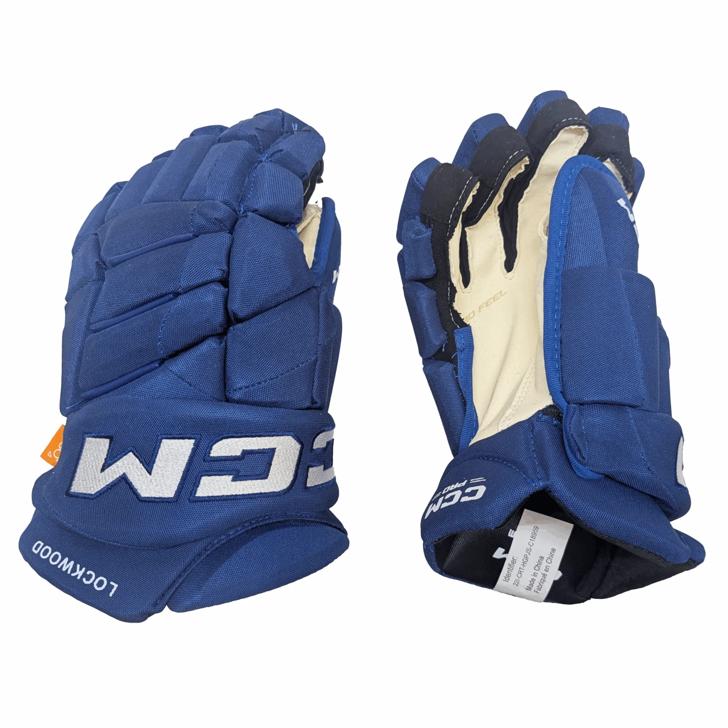 CCM HGJS - NHL Pro Stock Glove - William Lockwood (Royal Blue) 1 CCM HGJS - NHL Pro Stock Glove - William Lockwood (Royal Blue)