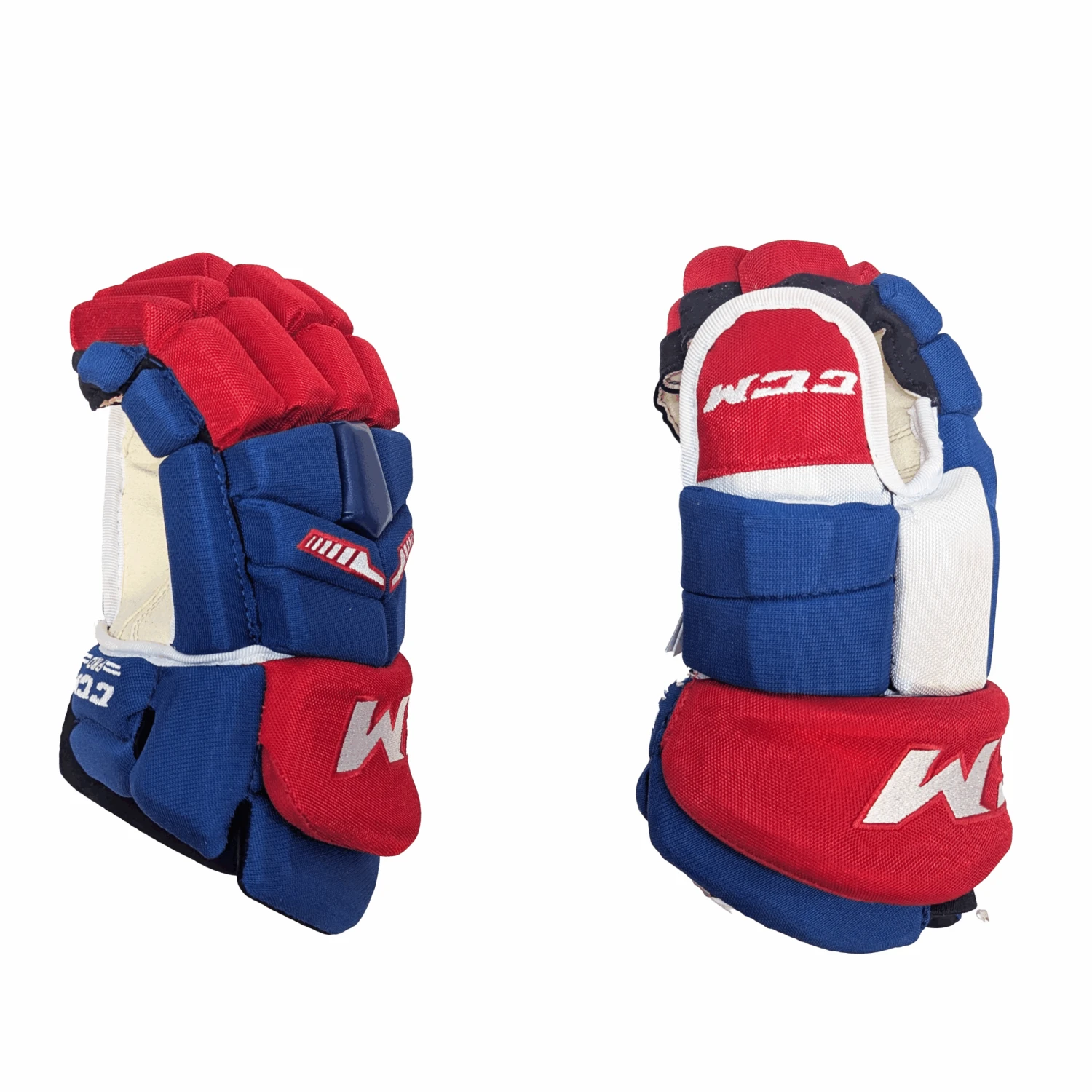 CCM HGTKXP - NHL Pro Stock Glove - Montreal Canadiens (Blue/White/Red) 2 CCM HGTKXP - NHL Pro Stock Glove - Montreal Canadiens (Blue/White/Red) - Image 2