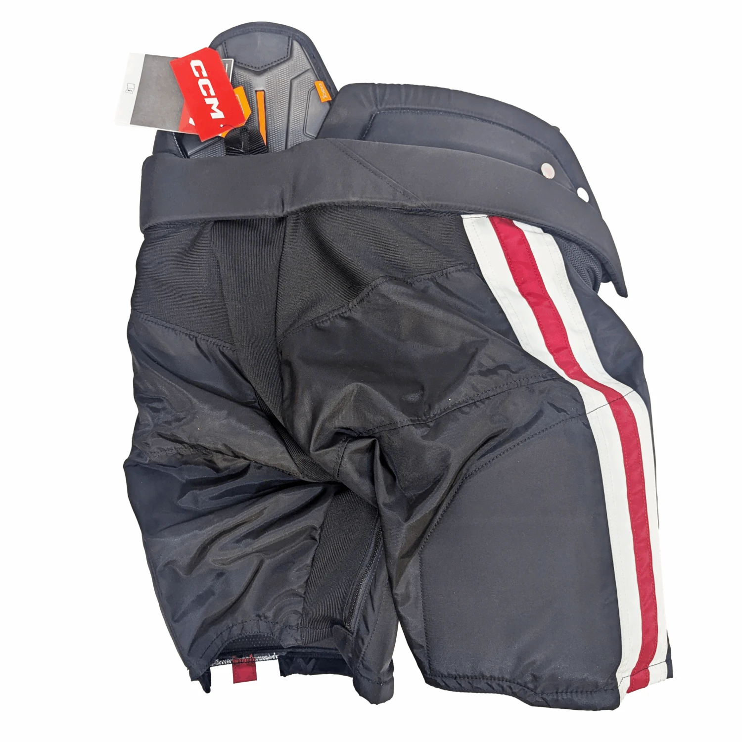 CCM HPTK - Pro Stock Hockey Pant (Black/White/Red) 2 CCM HPTK - Pro Stock Hockey Pant (Black/White/Red) - Image 2
