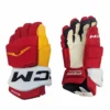 CCM HGTKPP - NHL Pro Stock Glove - Nicolas Meloche (Red/Yellow/White)