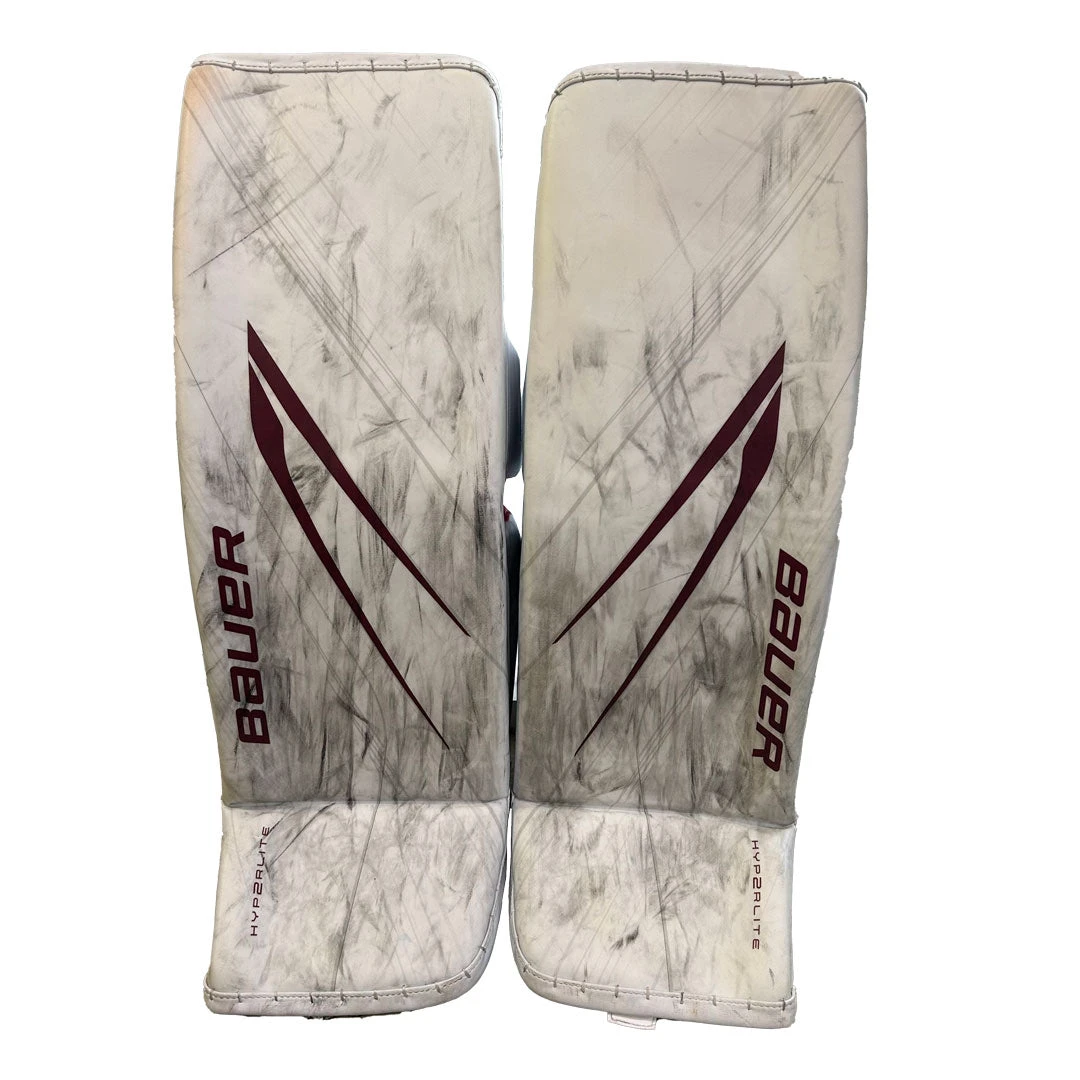 Bauer Vapor Hyperlite 2 - Used Pro Stock Goalie Full Set (White/Red) 2 Bauer Vapor Hyperlite 2 - Used Pro Stock Goalie Full Set (White/Red) - Image 2