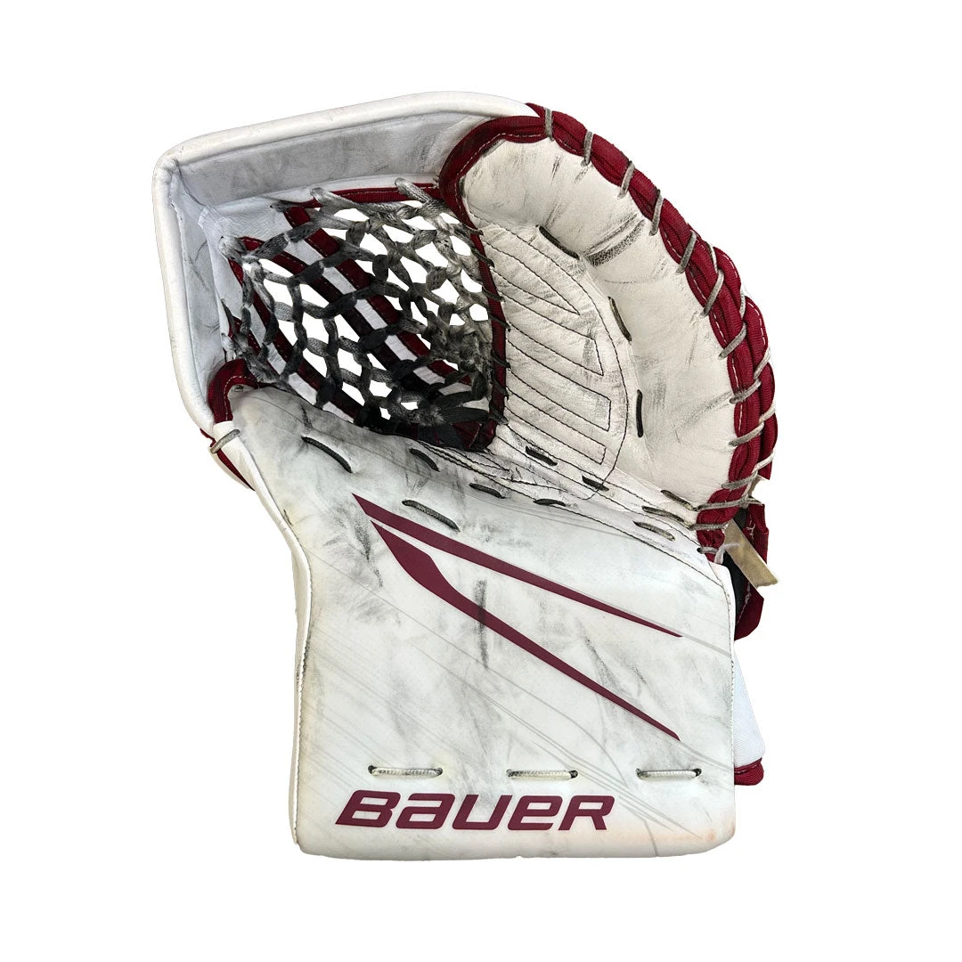 Bauer Vapor Hyperlite 2 - Used Pro Stock Goalie Full Set (White/Red) 9 Bauer Vapor Hyperlite 2 - Used Pro Stock Goalie Full Set (White/Red) - Image 9