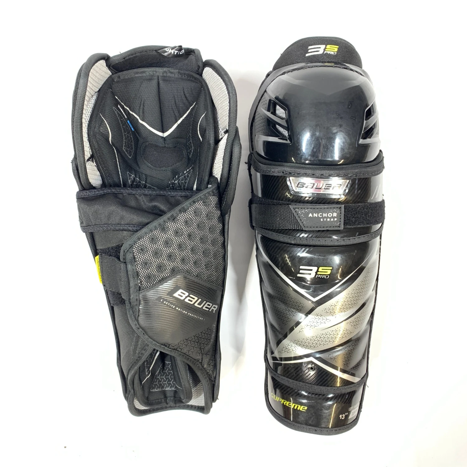 Bauer Supreme 3S Pro - Intermediate Shin Pads 1 Bauer Supreme 3S Pro - Intermediate Shin Pads
